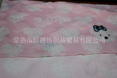 Print brush flower imitation super soft